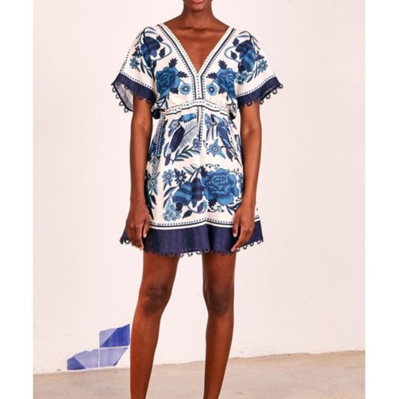 NWT Farm Rio Mini Dress - Picture 3 of 9